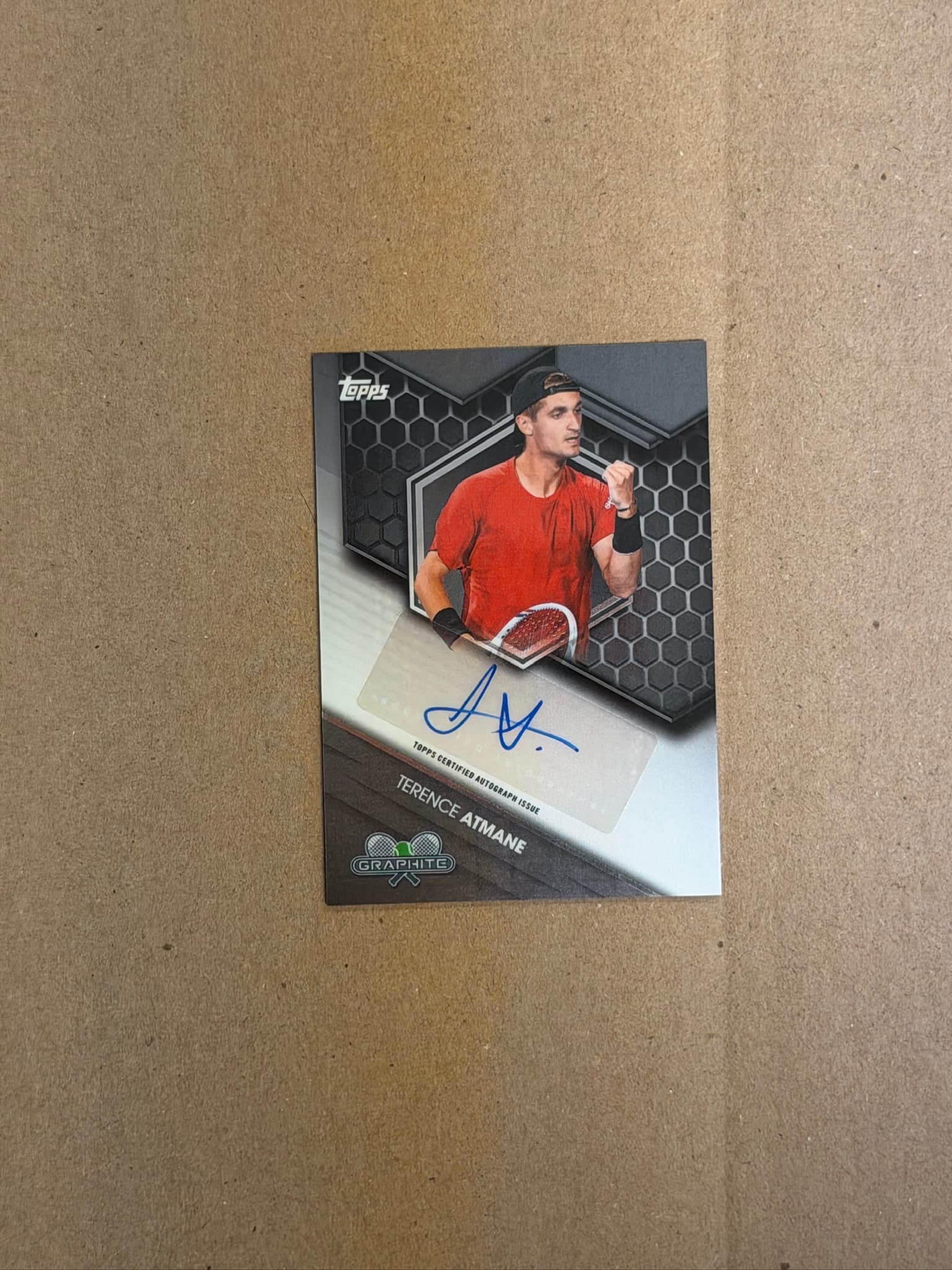 2026 Topps Graphite Terence Atmane Graphite Signatures Auto #GRS-TAE
