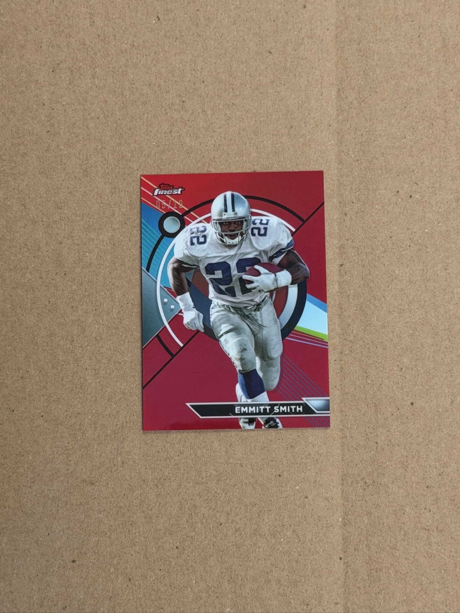 2024 Topps Finest Emmitt Smith #171 /10