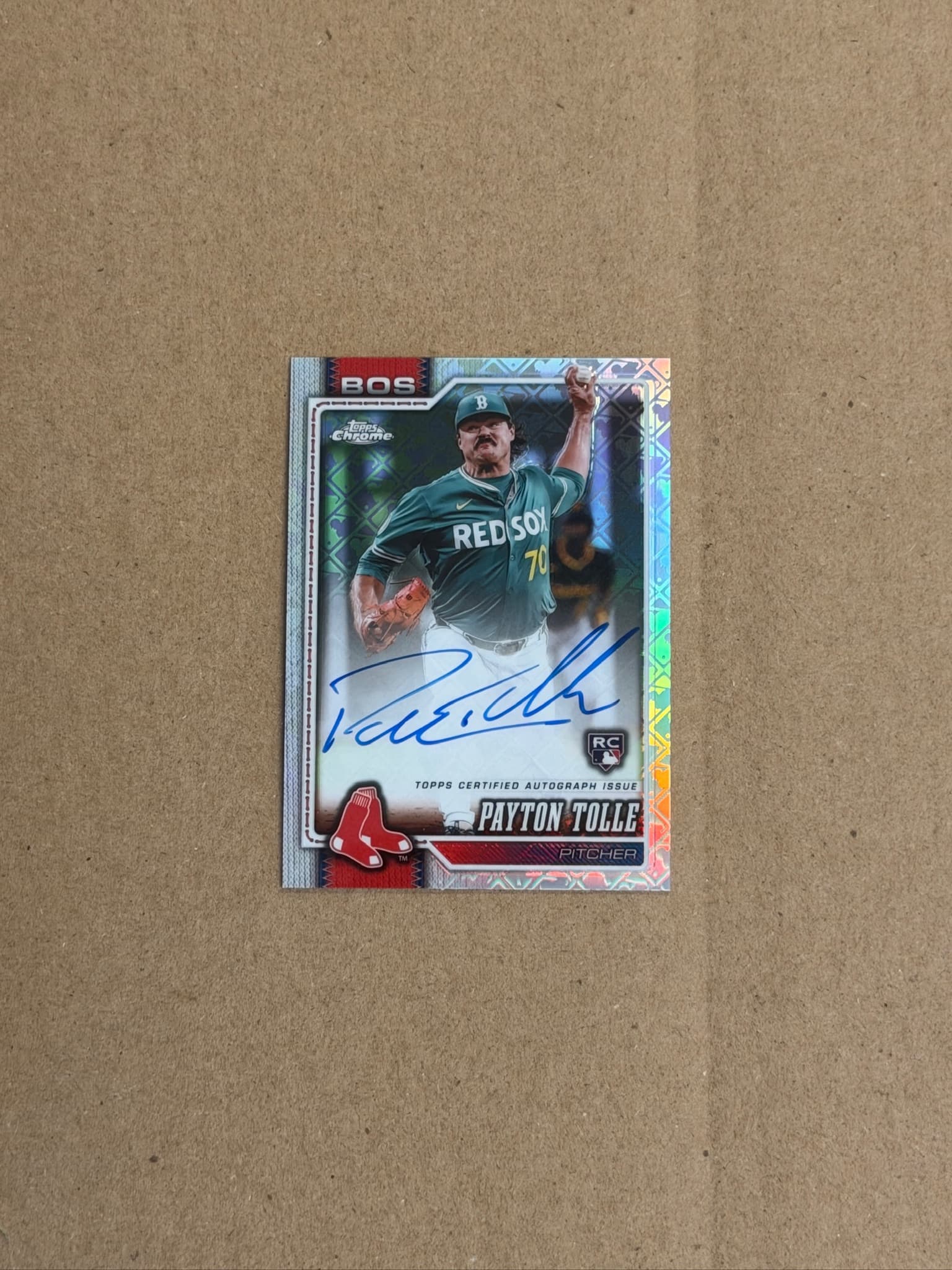 2026 Topps Chrome Payton Tolle Auto RC #RA-PT