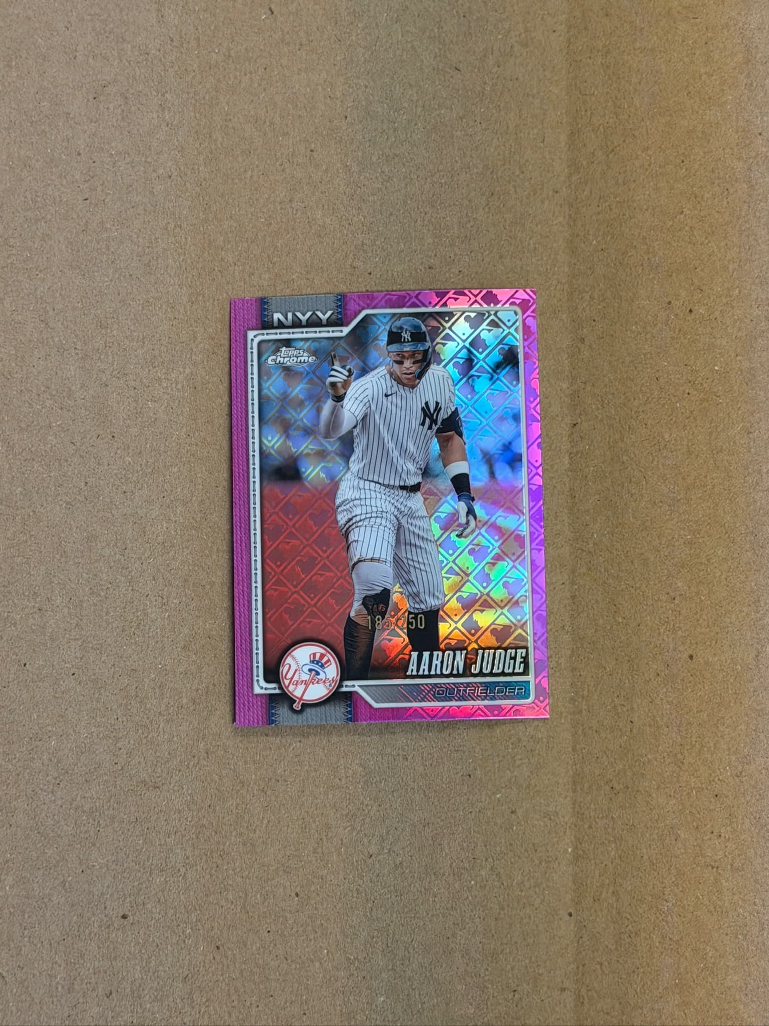 2026 Topps Chrome Aaron Judge #100 /250