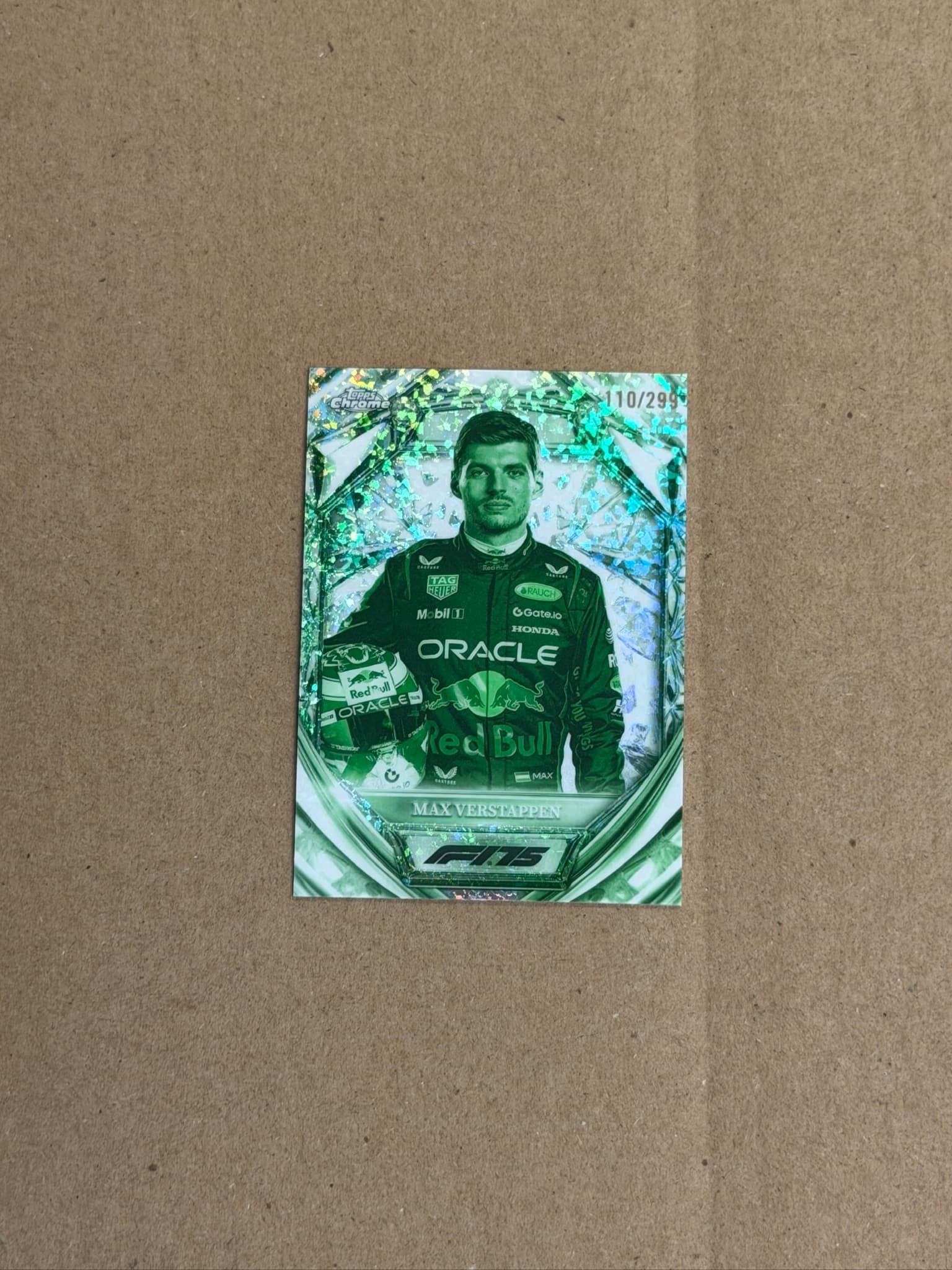2025 Topps Chrome Max Verstappen #D75-1 /299