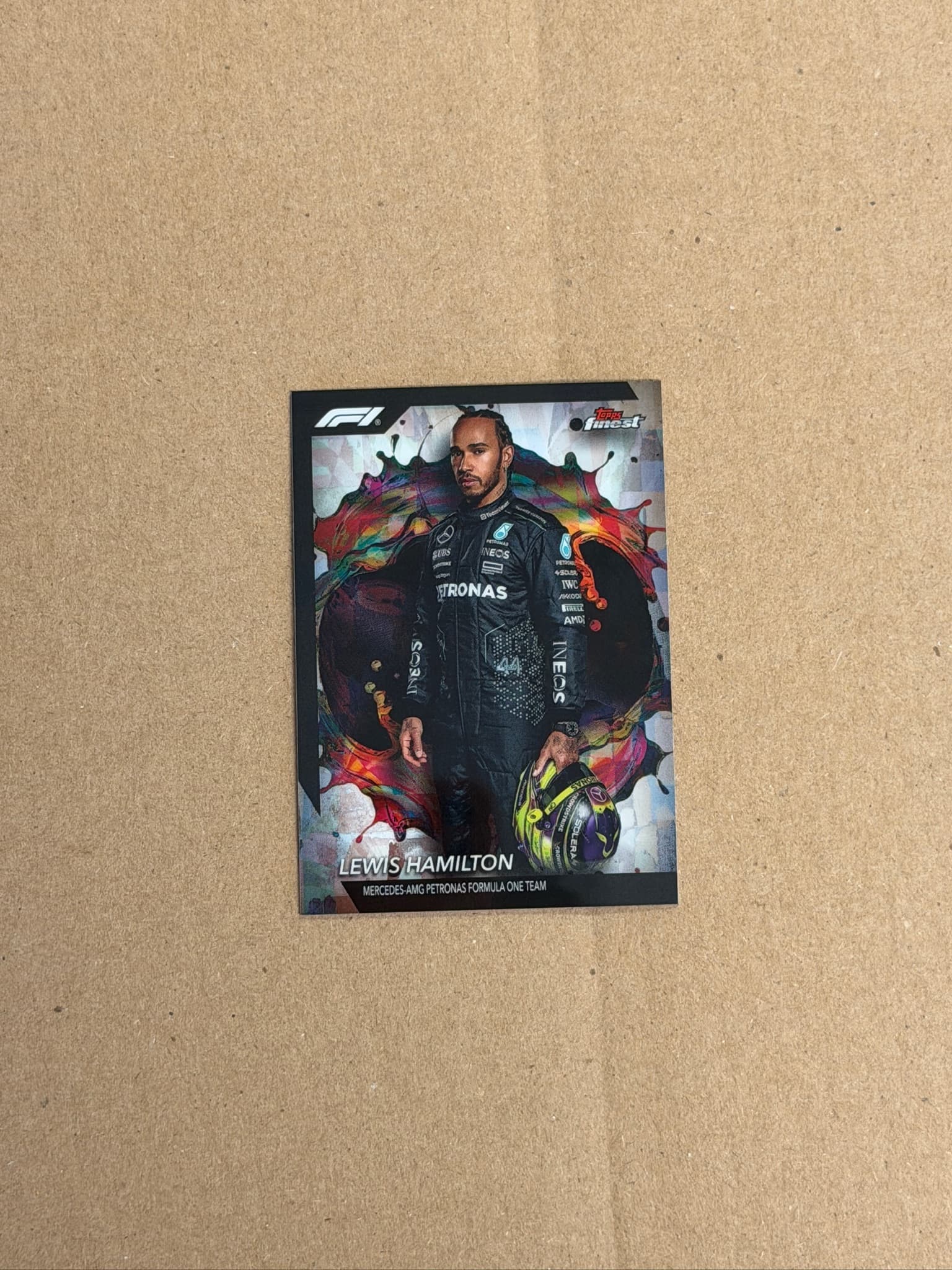 2024 Topps Finest Lewis Hamilton #296