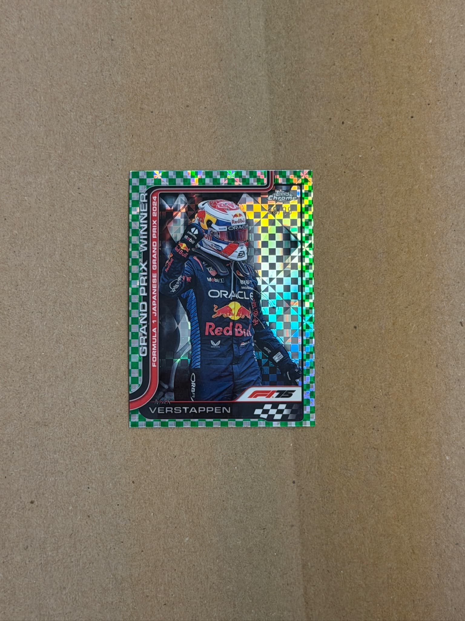2025 Topps Chrome Max Verstappen #96 /99