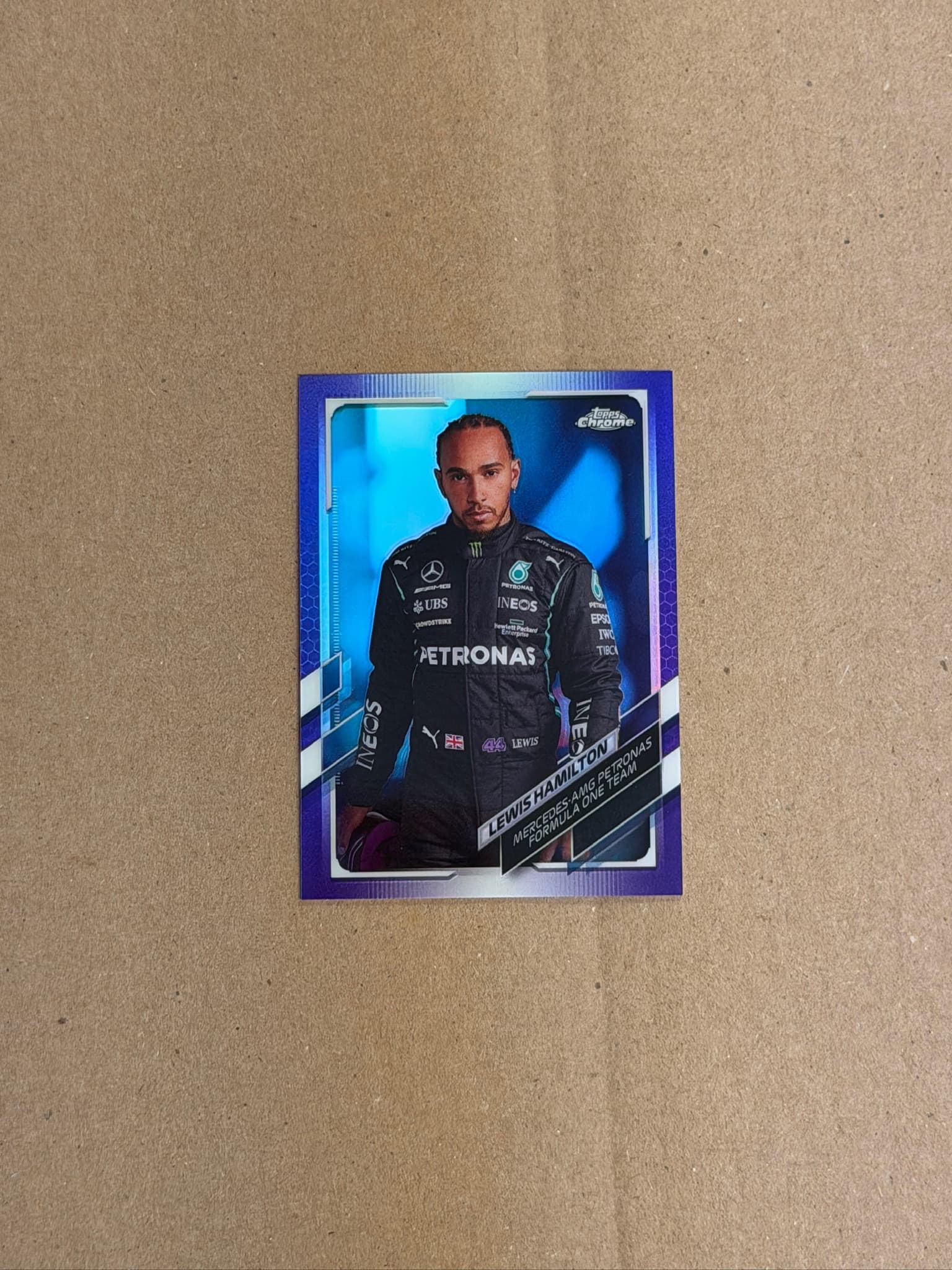 2021 Topps Chrome Lewis Hamilton #1 /399