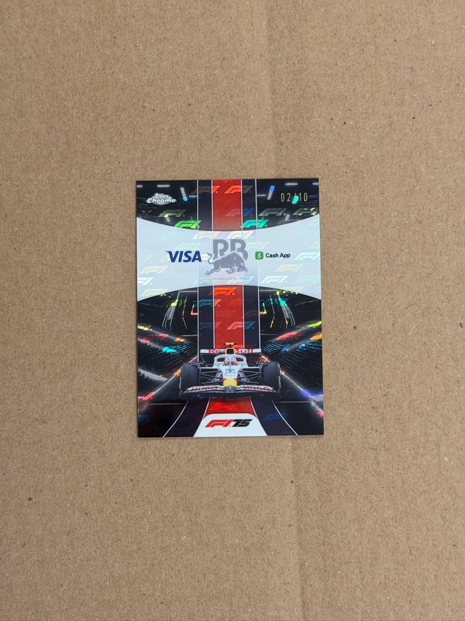 2025 Topps Chrome Visa Logofractor #179 /10