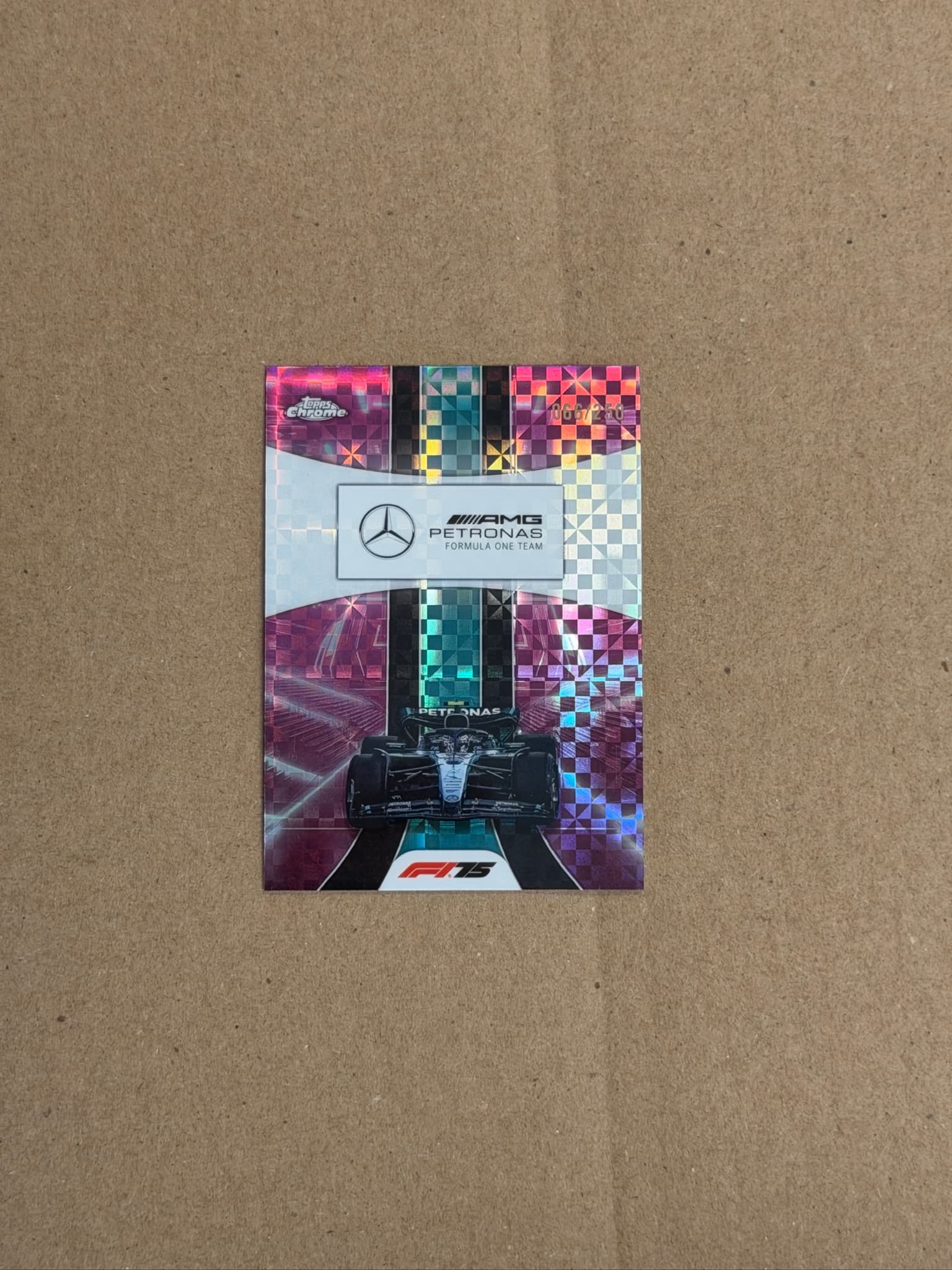 2025 Topps Chrome Mercedes-AMG Petronas Formula One Team #177 /250