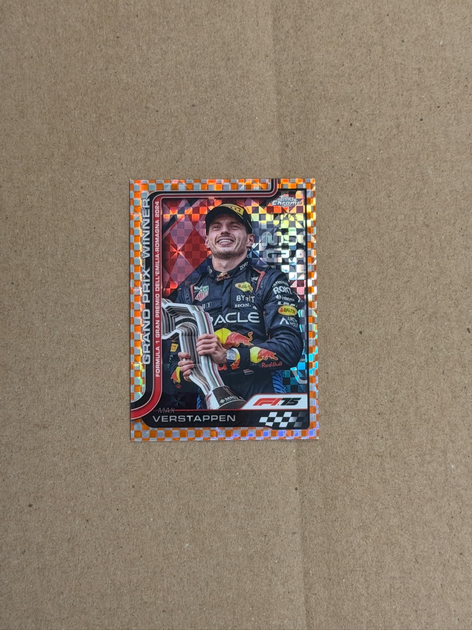2025 Topps Chrome Max Verstappen #99 /25