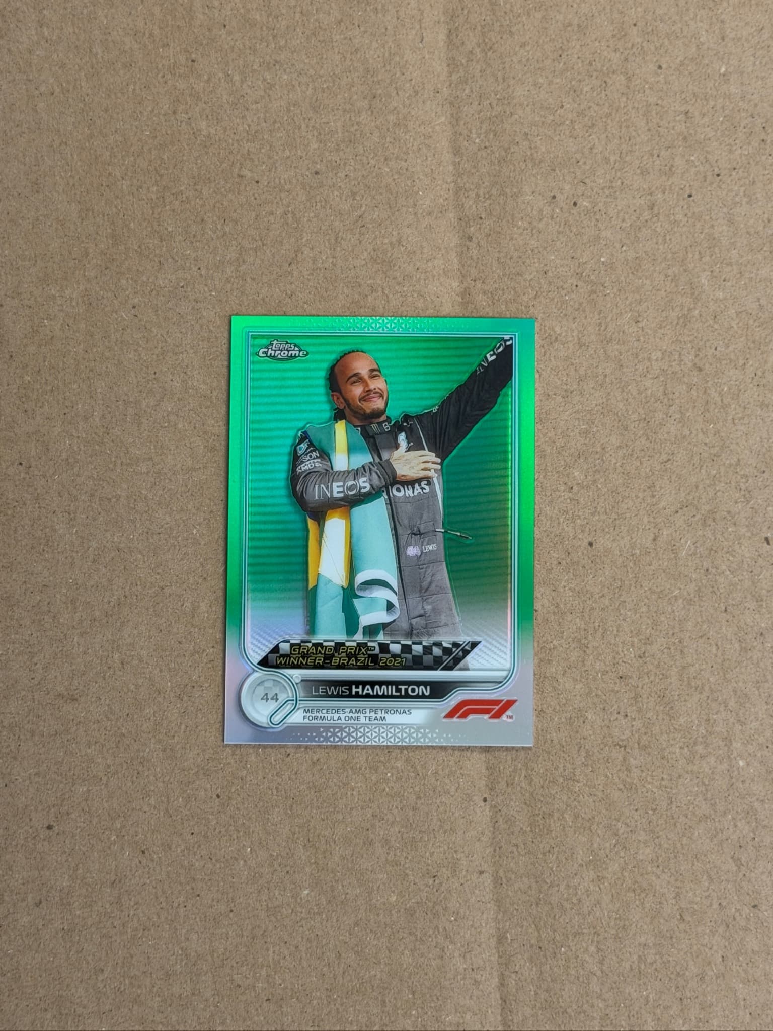 2022 Topps Chrome Lewis Hamilton #169 /99