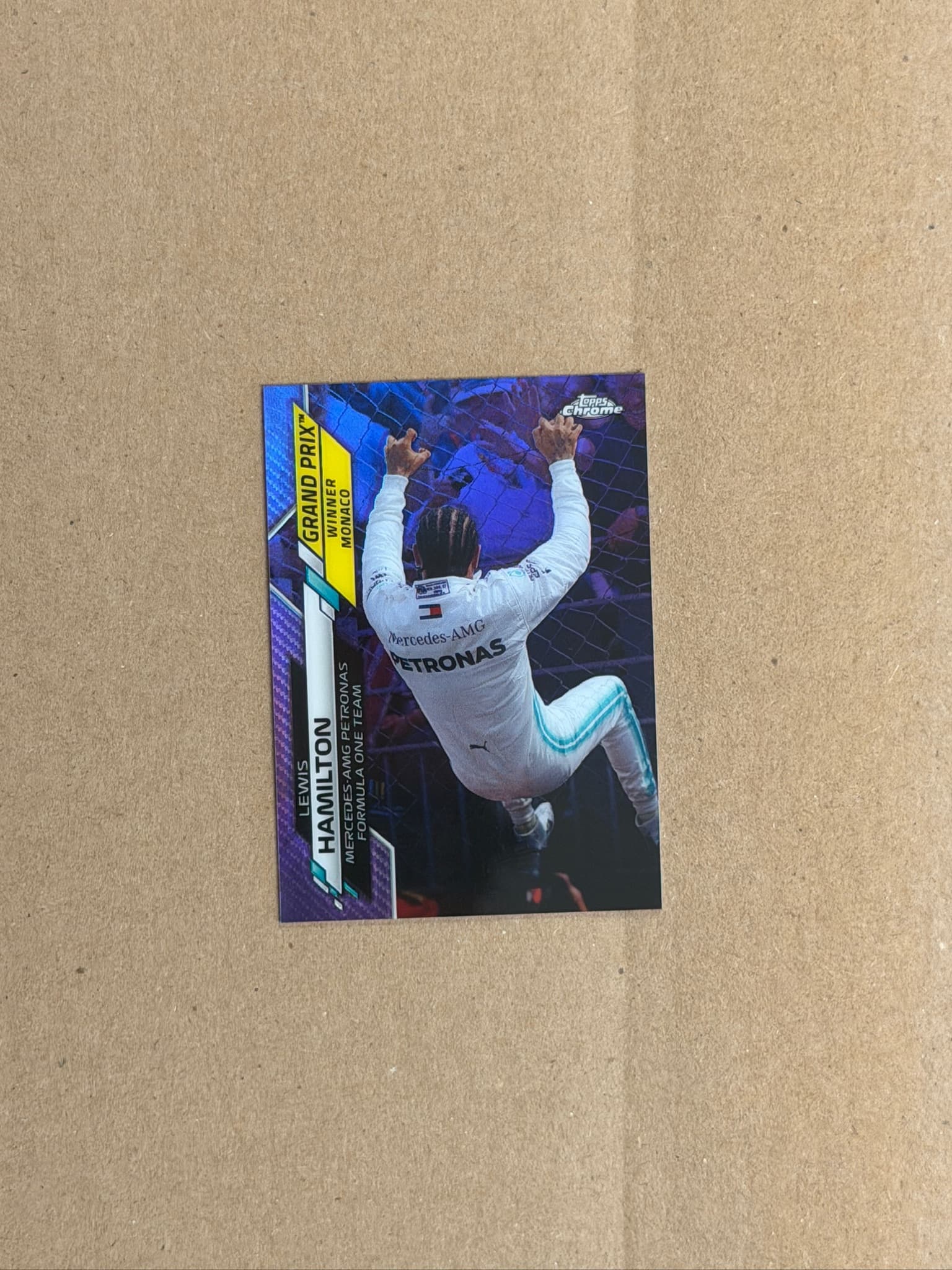 2020 Topps Chrome Lewis Hamilton #138 /399