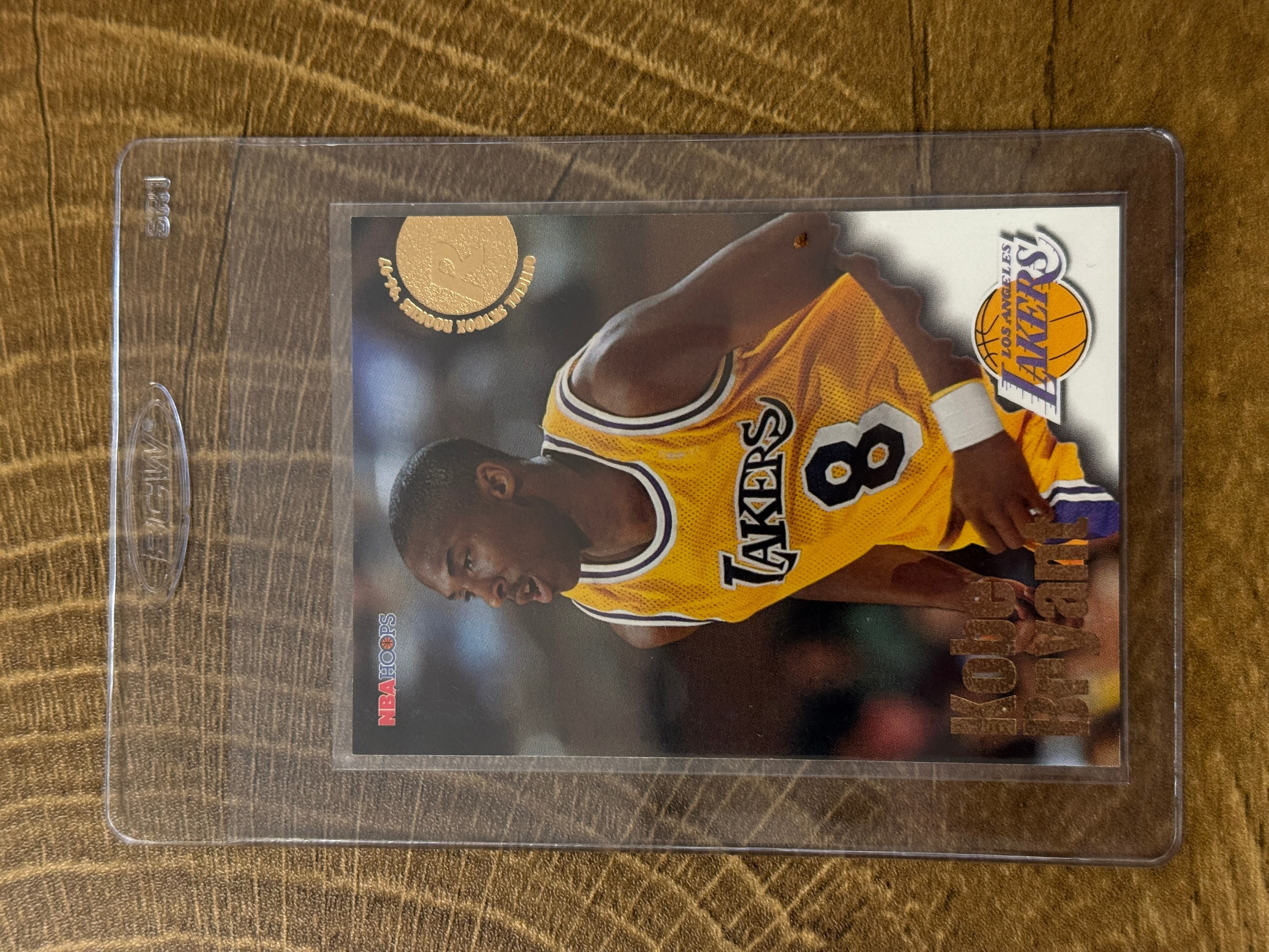 1996 SkyBox NBA Hoops Kobe Bryant RC #281