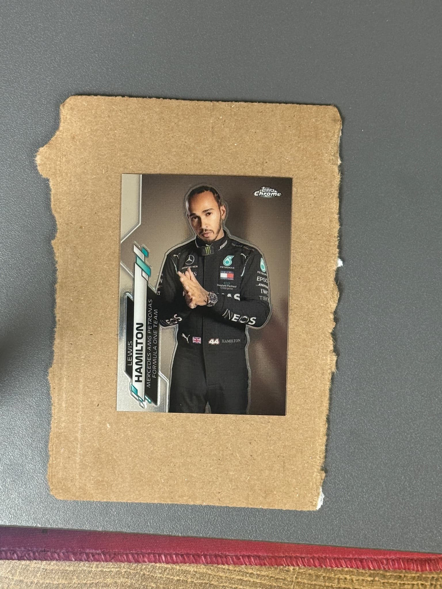 2020 Topps Chrome Lewis Hamilton #1