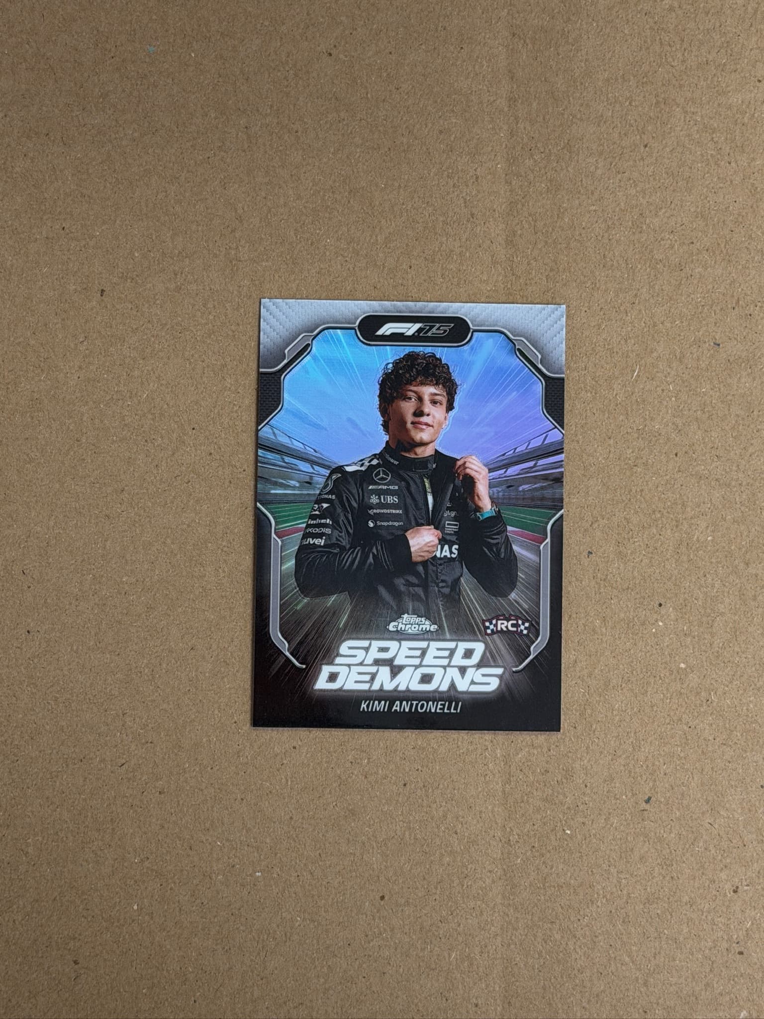 2025 Topps Chrome Kimi Antonelli Speed Demons RC #SD-1