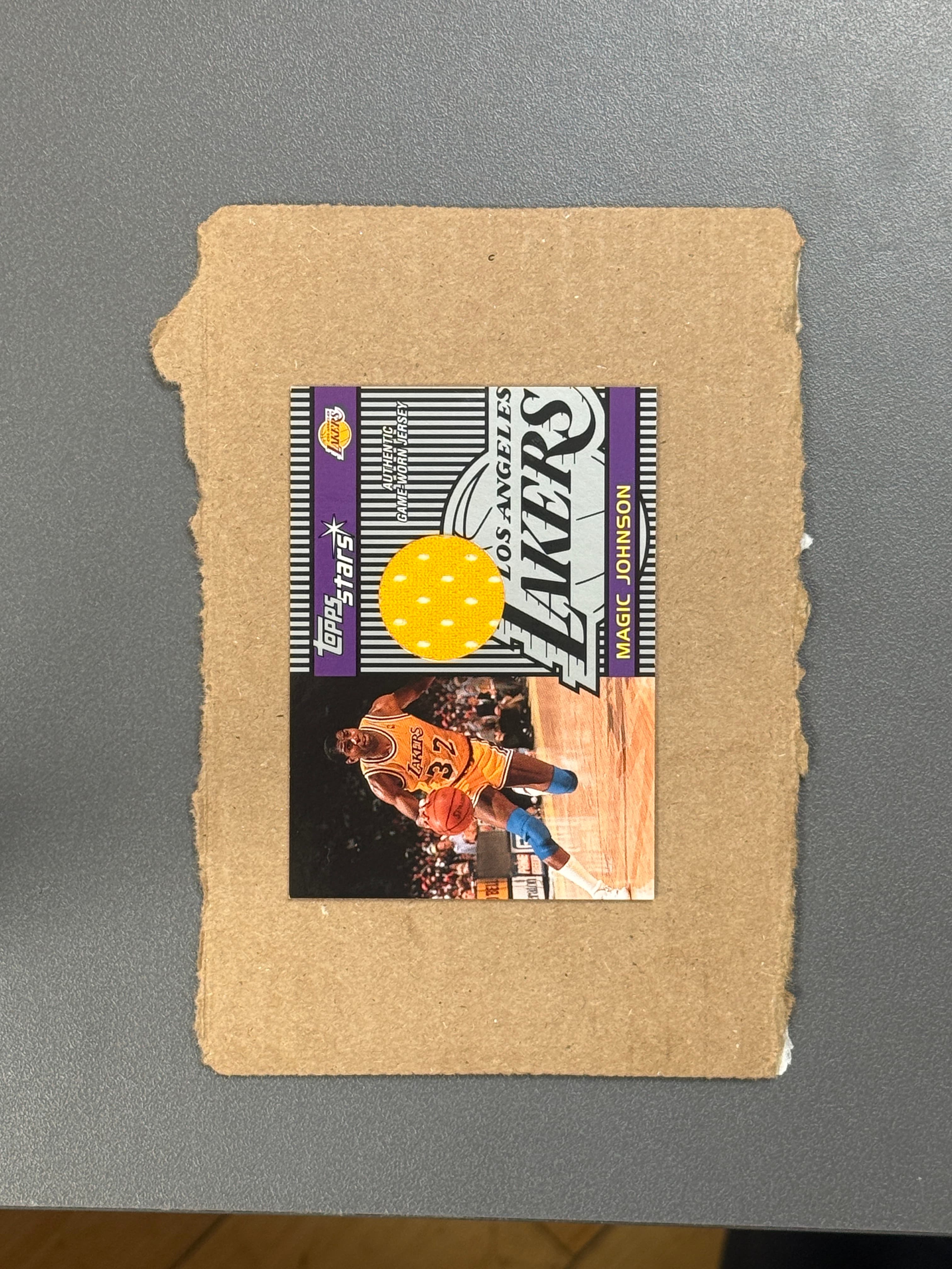 2000 Topps Stars Magic Johnson Relic #TSR-MJ