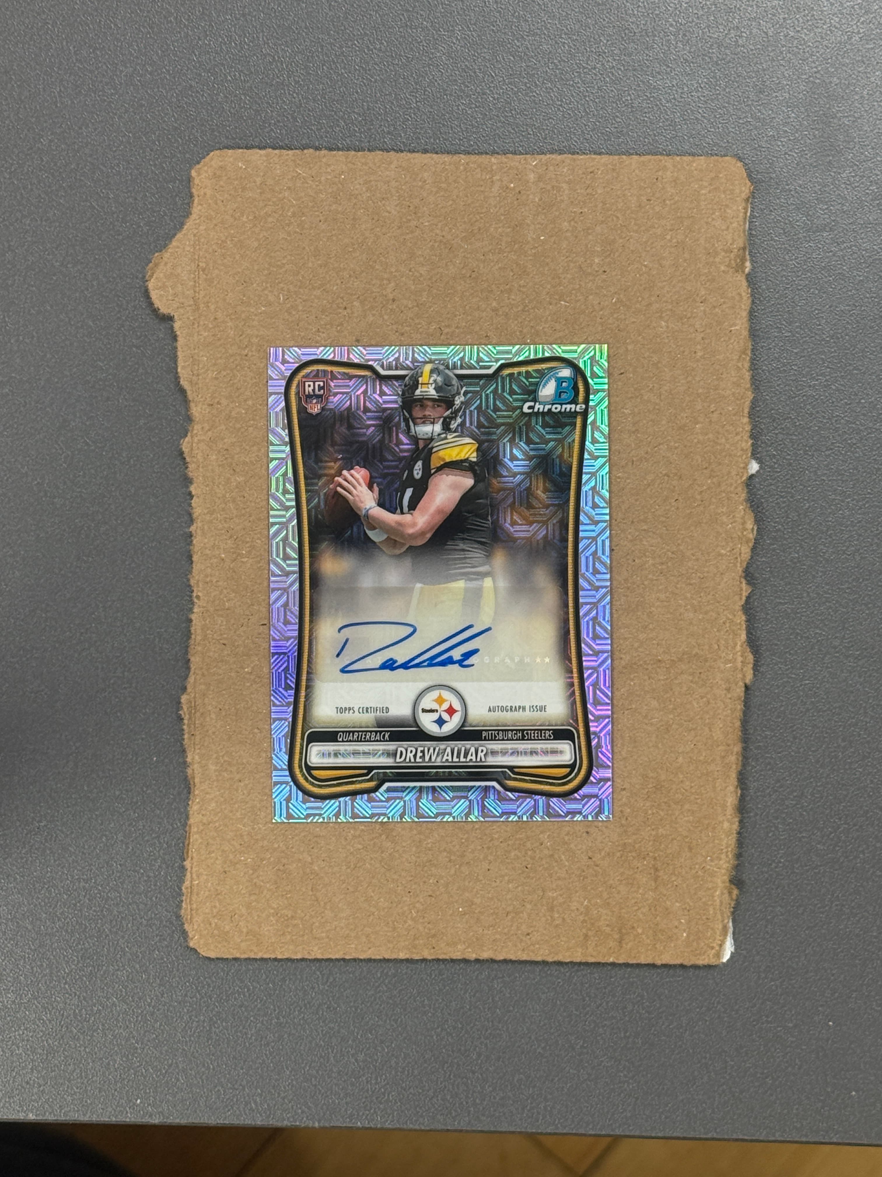 2026 Bowman Chrome Drew Allar Auto RC #BCRA-DA
