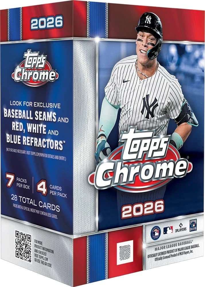2026 Topps Chrome Baseball Value Box
