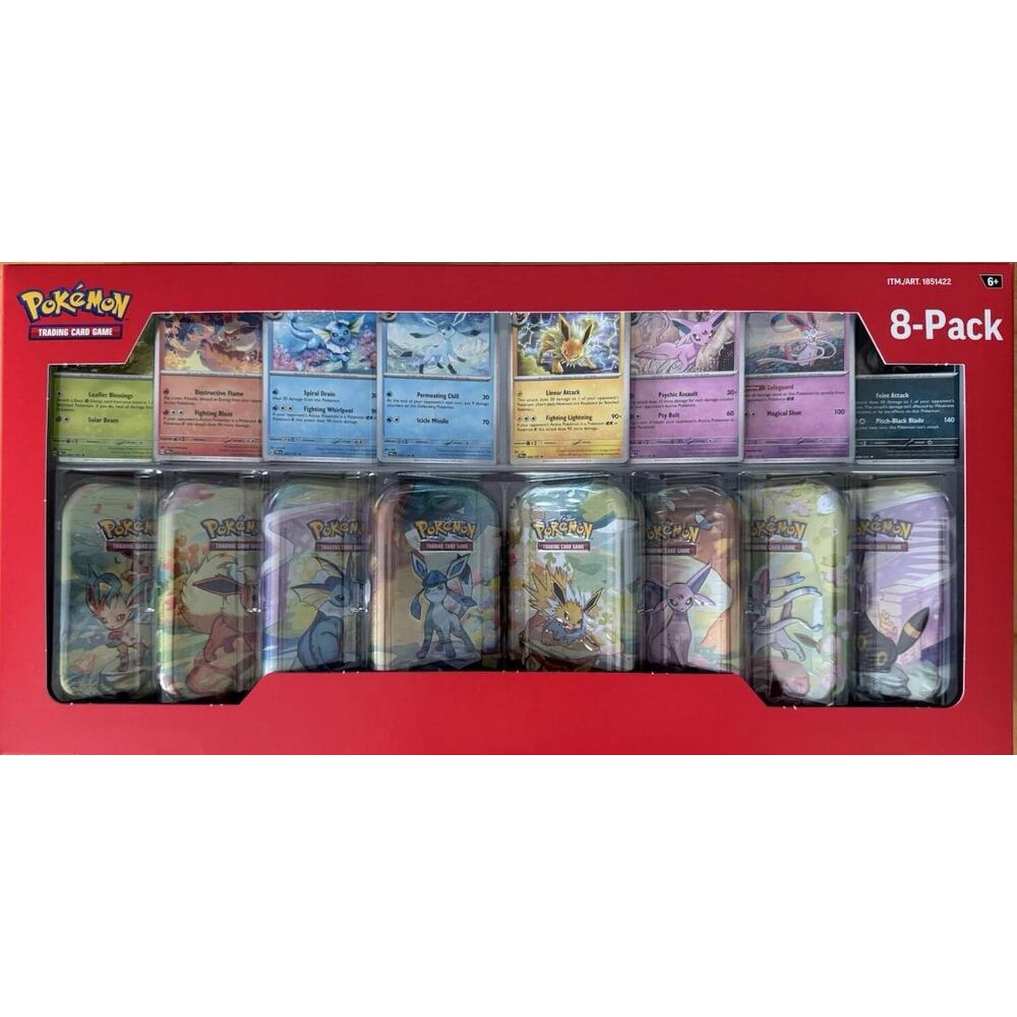 Pokemon Scarlet & Violet Prismatic Evolutions Mini Tin Set
