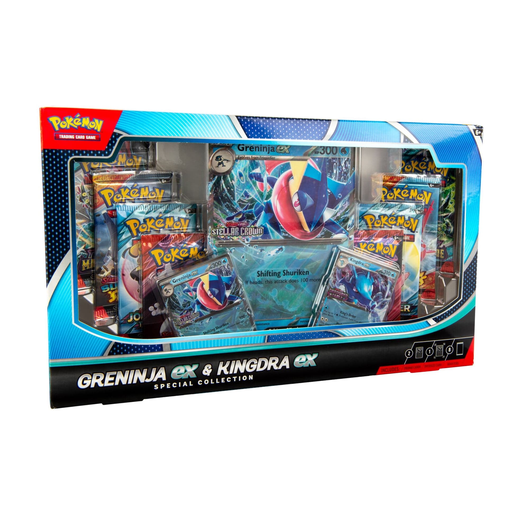 Pokemon Greninja ex & Kingdra ex Special Collection Box