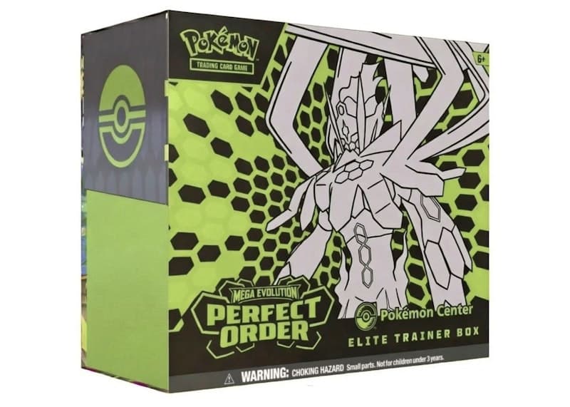 Pokemon Mega Evolutions Perfect Order Elite Trainer Box Pokemon Center