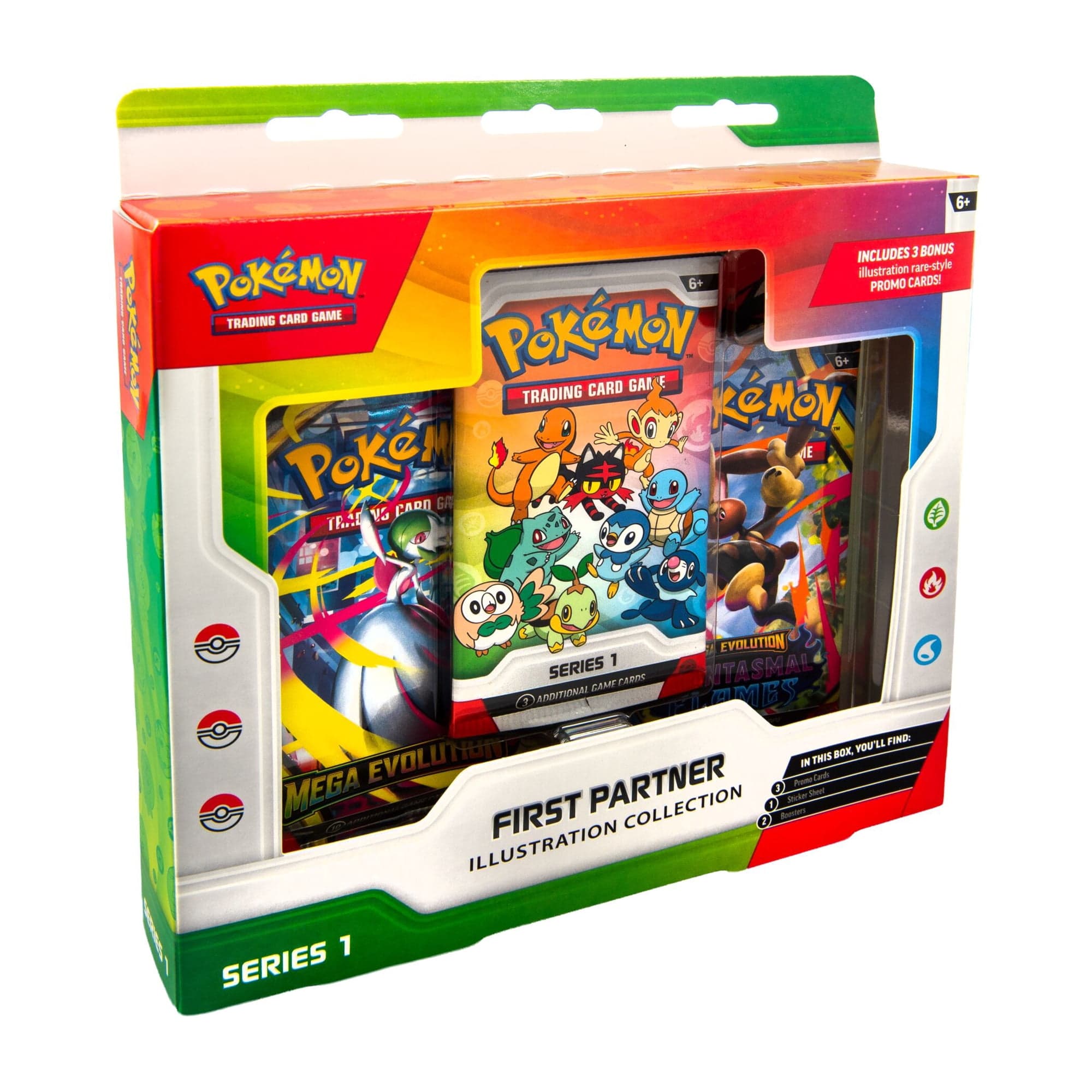 Pokemon First Partner Illustration Collection Series 1