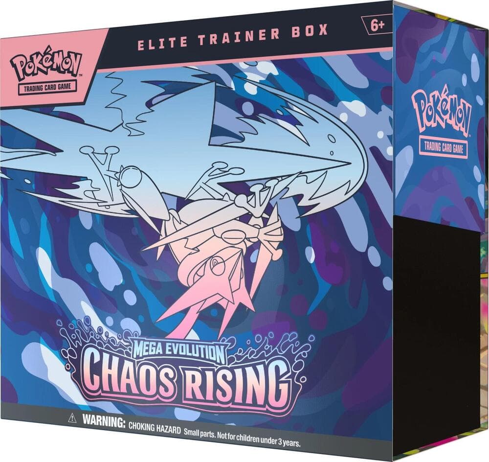 Pokemon Mega Evolution Chaos Rising Elite Trainer Box