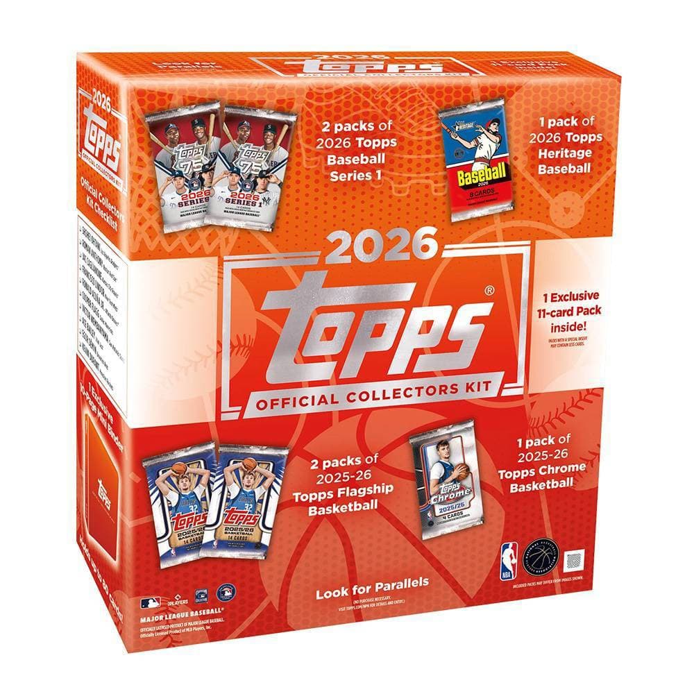 2026 Topps Official Trading Card Collectors Kit