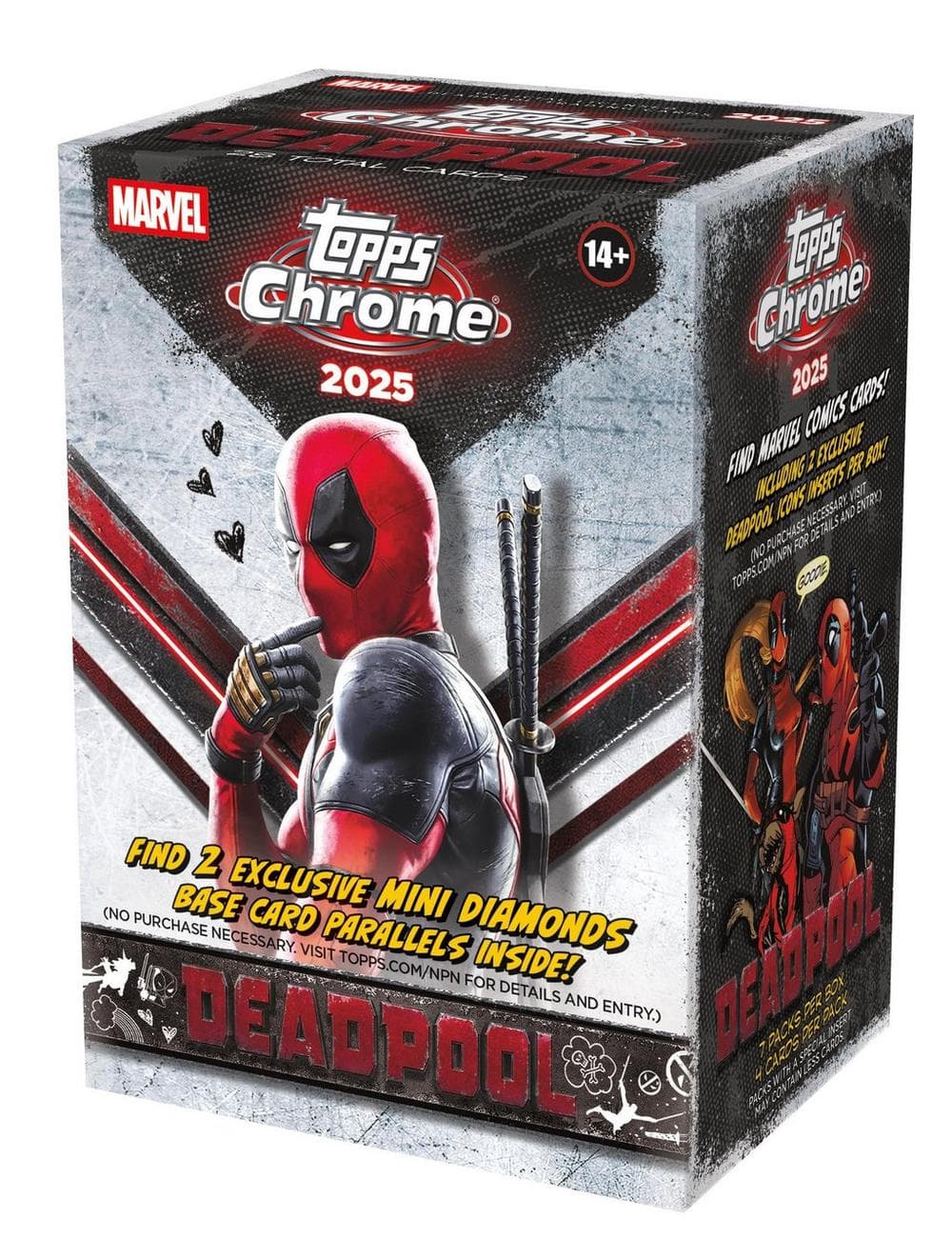 2025 Topps Chrome Deadpool Value Blaster Box