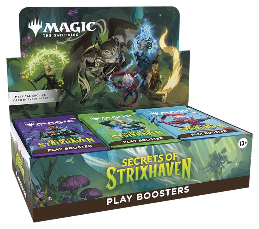 Magic the Gathering: Secrets of Strixhaven, PLAY BOOSTER BOX SEALED! Pack
