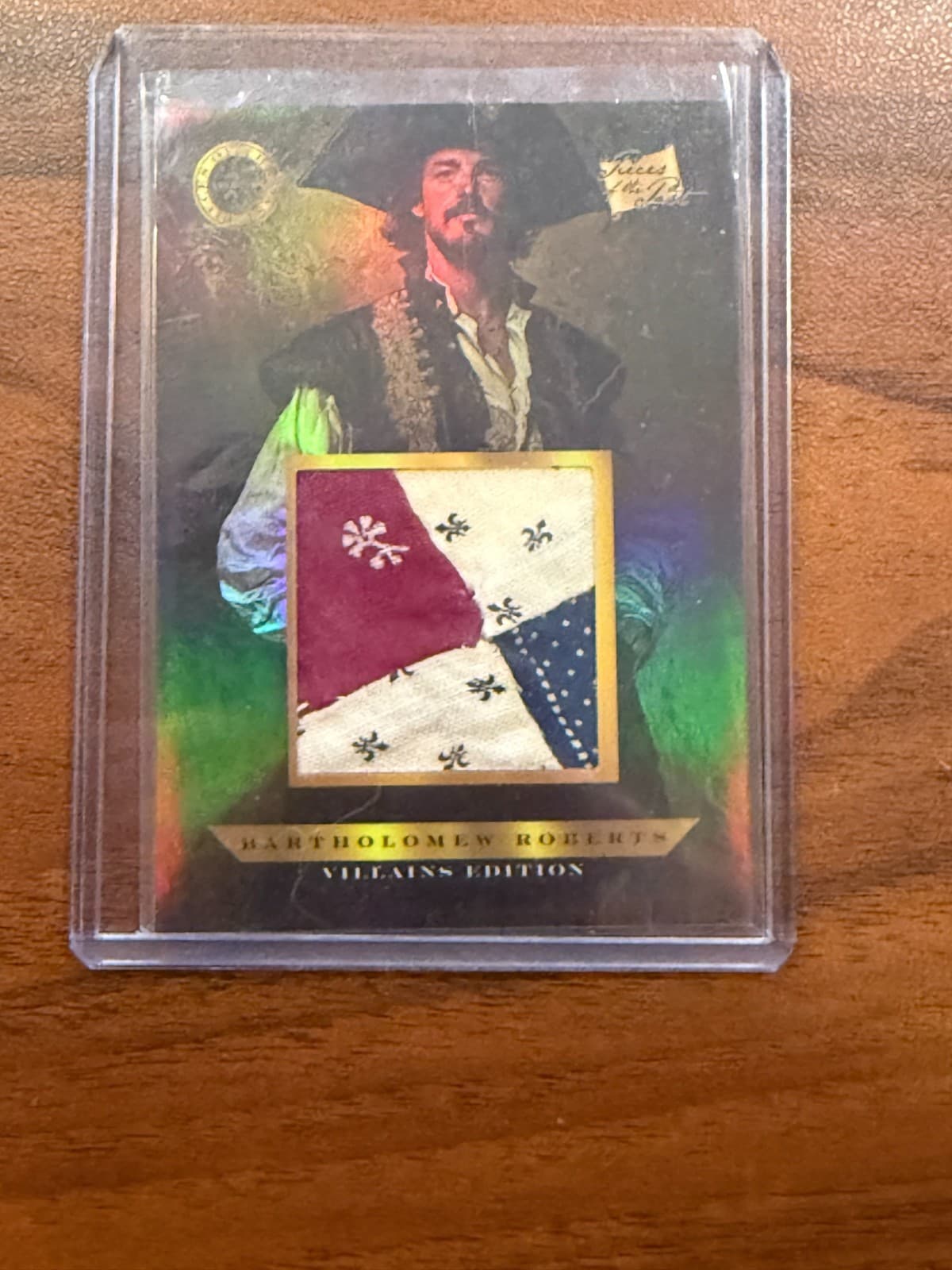 2025 Pieces Of The Past Villains Relic Bartholomew Roberts