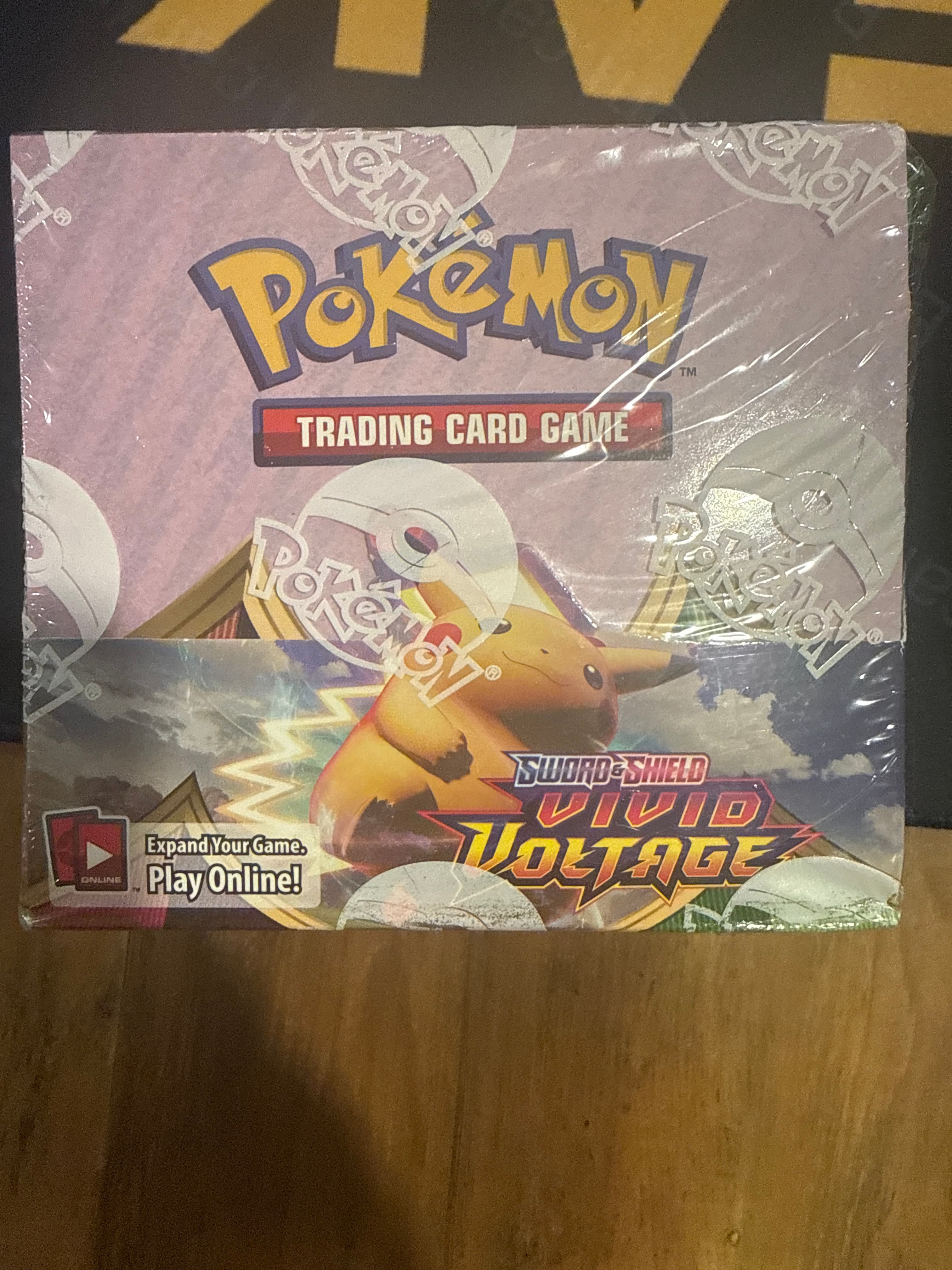 Pokemon Sword Shield Vivid Voltage Booster Box