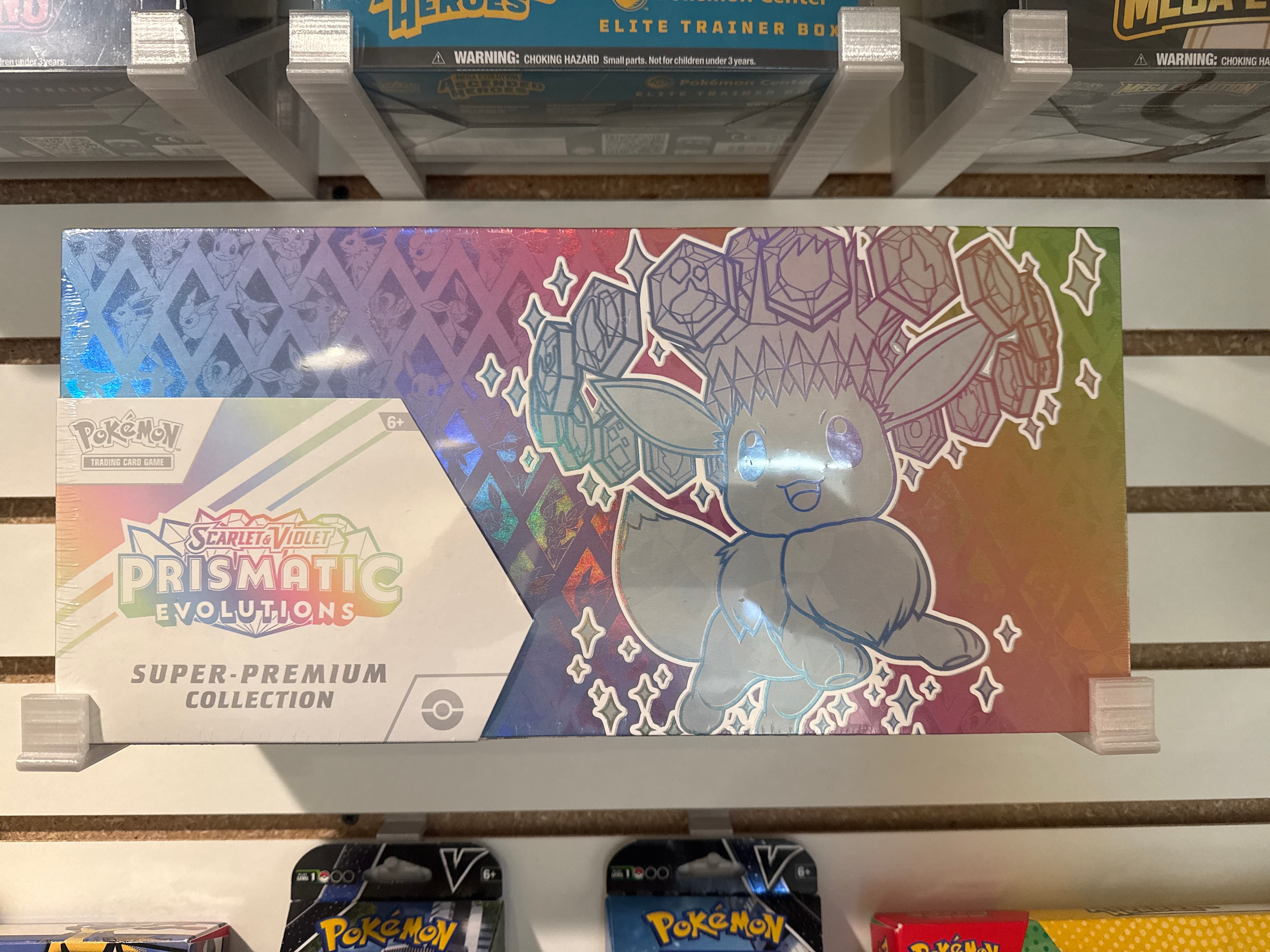 Pokemon Prismatic Evolutions Super Premium Collection Box