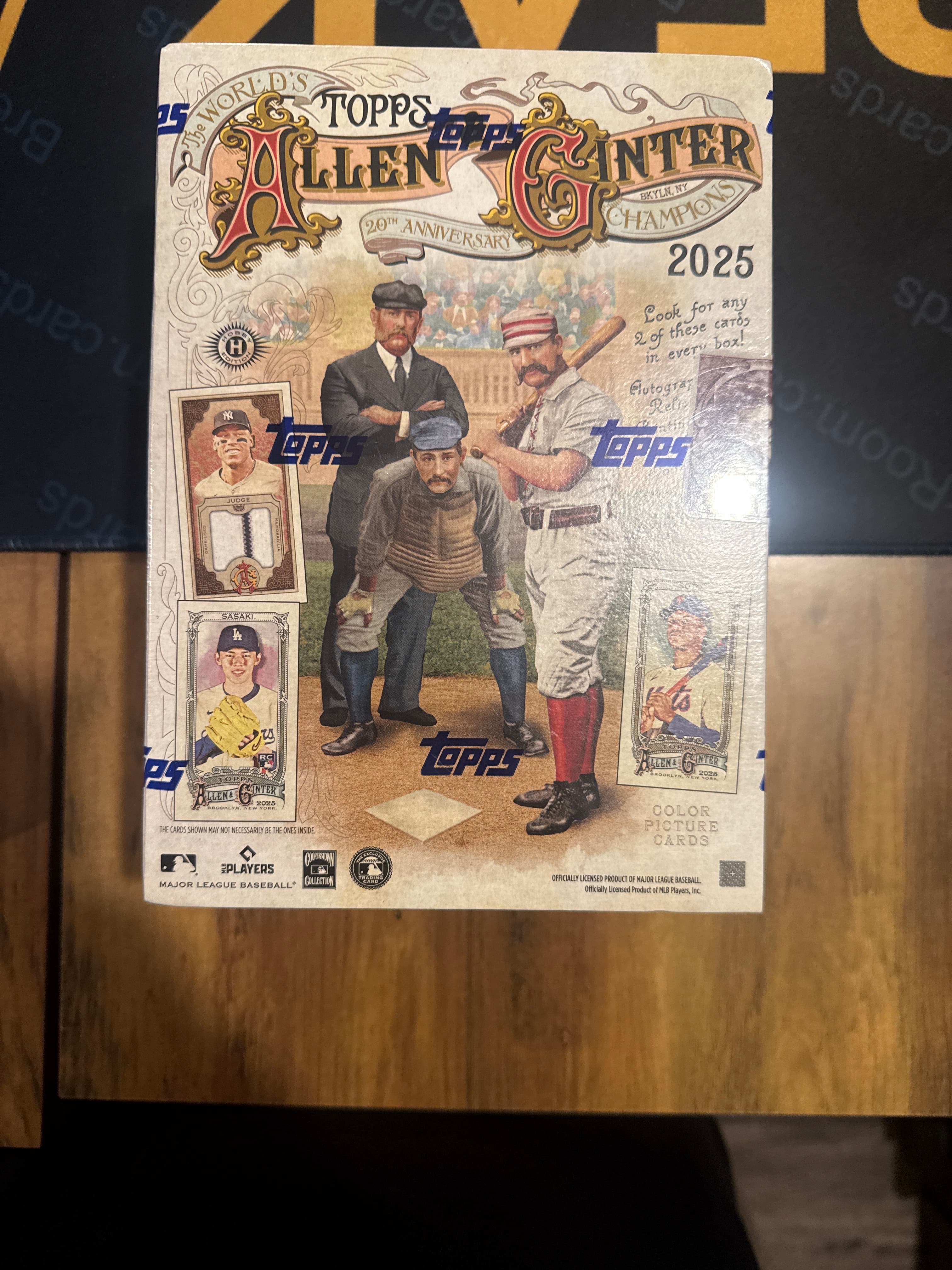 2025 Topps Allen Ginter Baseball Hobby Box