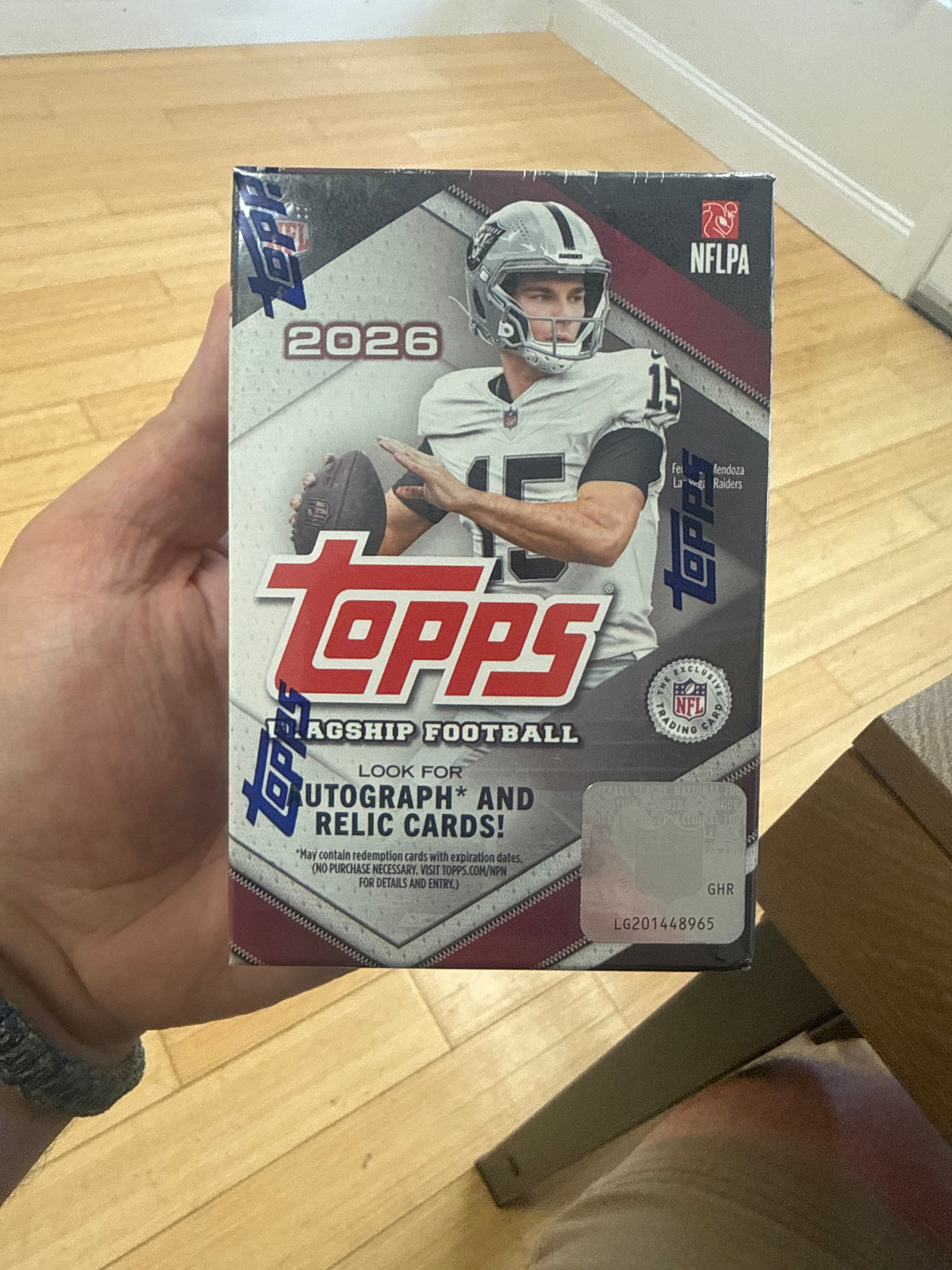 2026 Topps Flagship Football Value Blaster Box