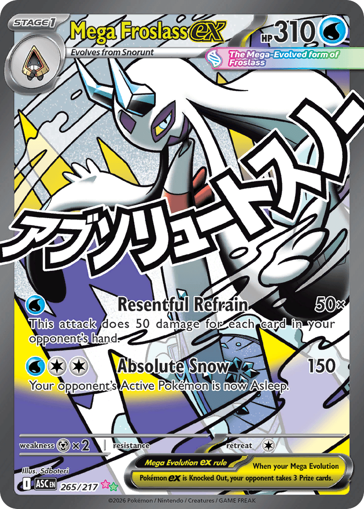 Mega Froslass ex - 265/217