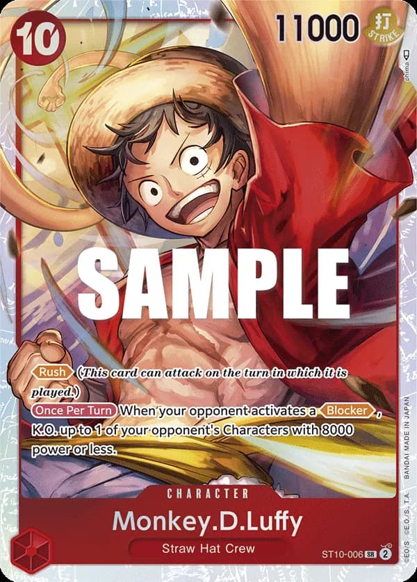 Monkey.D.Luffy (Treasure Booster Set)
