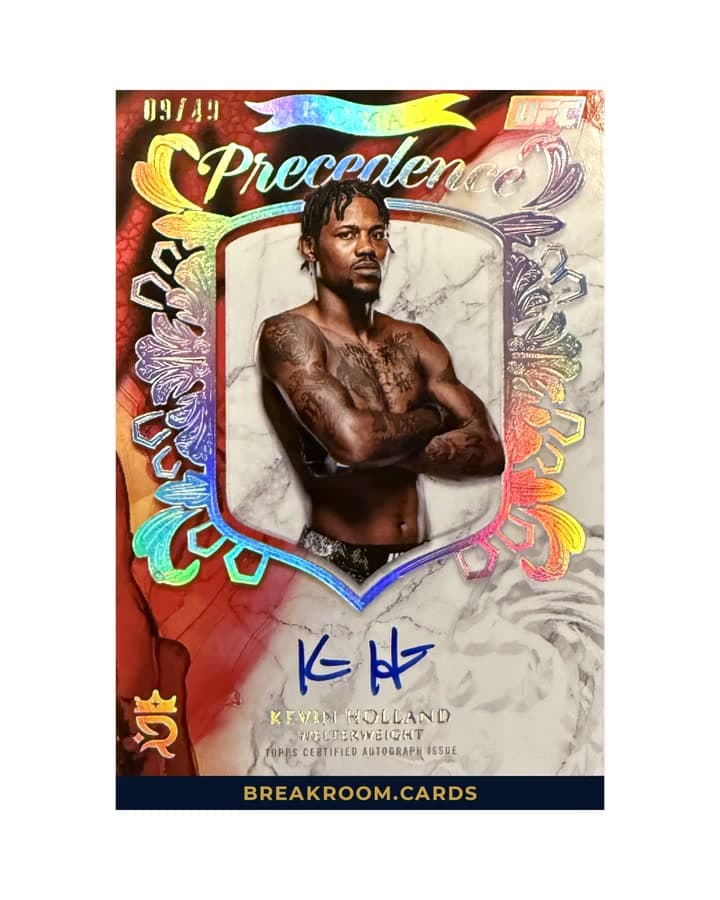 2025 Topps Royalty Kevin Holland Auto #RP-KH /49