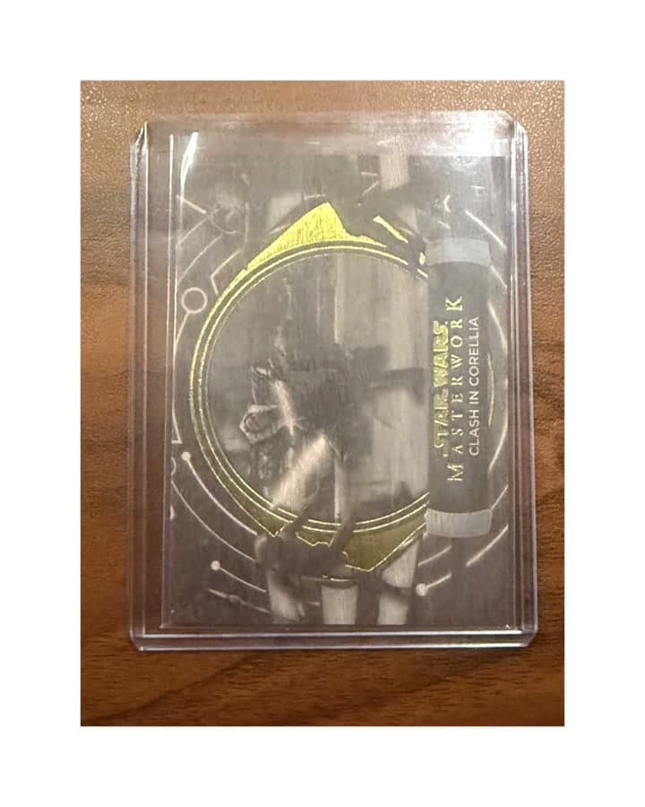 2024 Topps Masterwork Star Wars Clash in Corellia WOOD /10