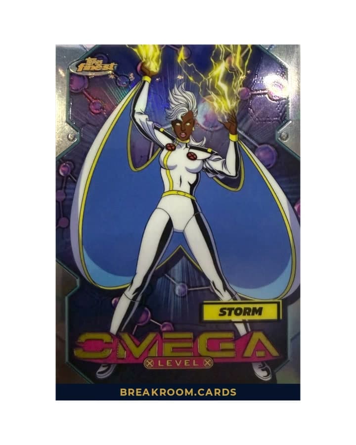 2025 Topps Finest X-Men '97 Storm Omega Level