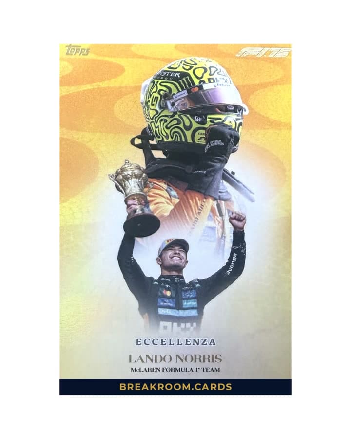 2025 Topps Eccellenza F1 Lando Norris