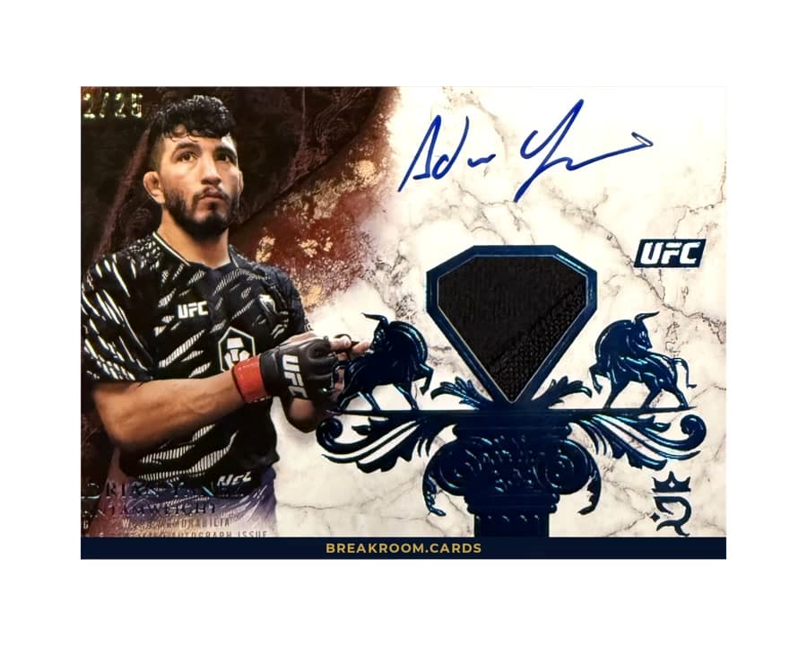 2025 Topps Royalty Adrian Yanez Auto Relic #RYR-AY /25