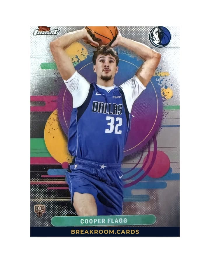 2025 Topps Finest Cooper Flagg RC #101