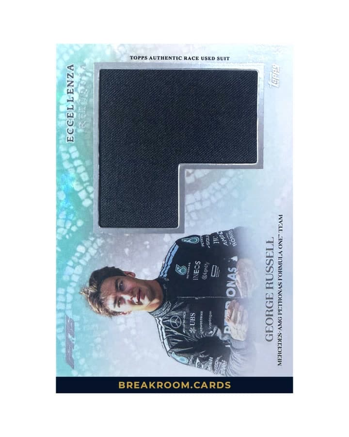 2025 Topps Eccellenza F1 George Russell Relic #RU-1