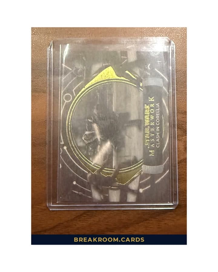 2024 Topps Masterwork Star Wars Clash in Corellia WOOD /10