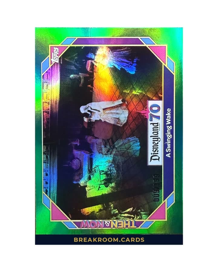 2025 Topps Disneyland 70th A Swinging Wake #80 /199
