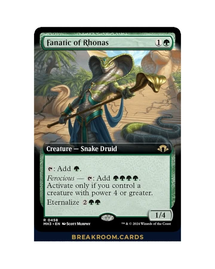 Fanatic of Rhonas (Extended Art)