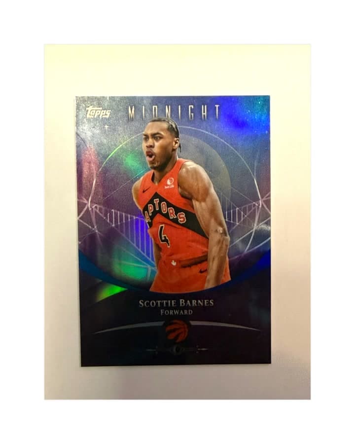 2025 Topps Basketball Midnight #5 Scottie Barnes
