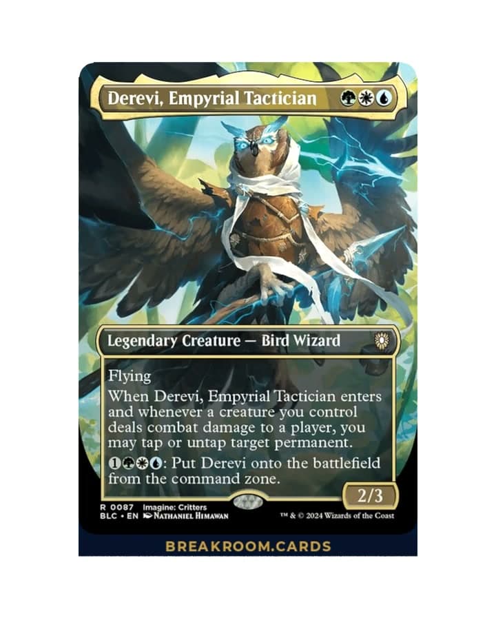 Derevi, Empyrial Tactician (Borderless)