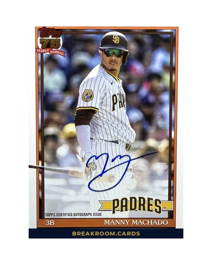 2026 Topps Baseball Manny Machado #3B