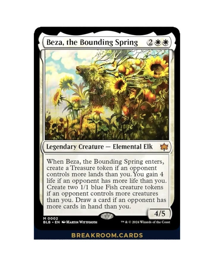 Beza, the Bounding Spring