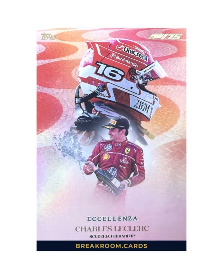2025 Topps Eccellenza F1 Charles Leclerc