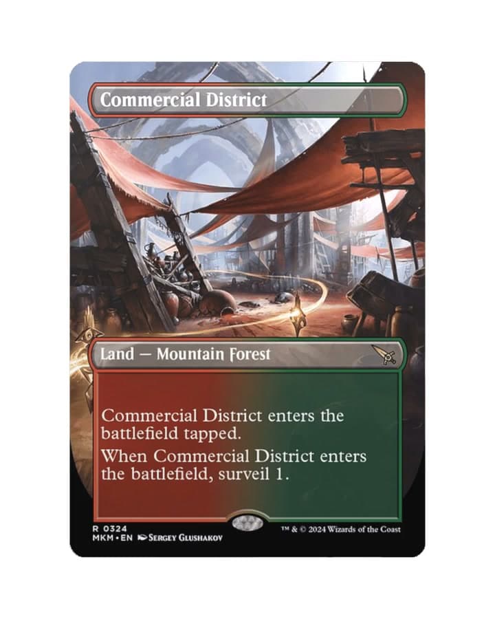 Commercial District (Borderless)